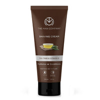 Thumbnail for The Man Company Shaving Cream Tea Tree & Vitamin E - Distacart