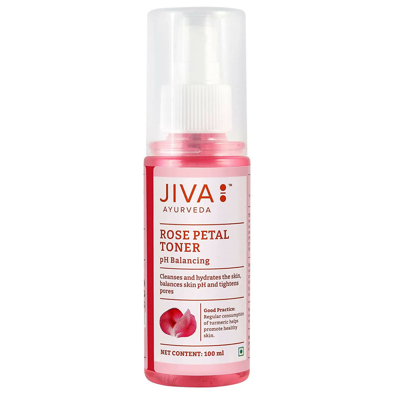 Jiva Ayurveda Rose Petal Toner - Distacart