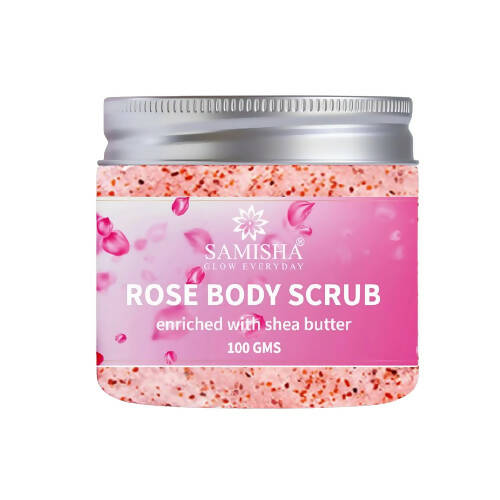 Samisha Rose Body Scrub With Shea Butter - Distacart