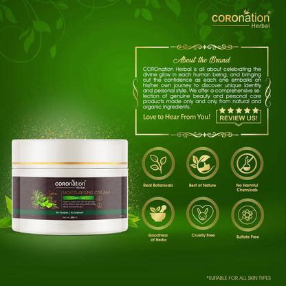 Coronation Herbal Fuji Matcha Green Tea Moisturizing Cream - Distacart