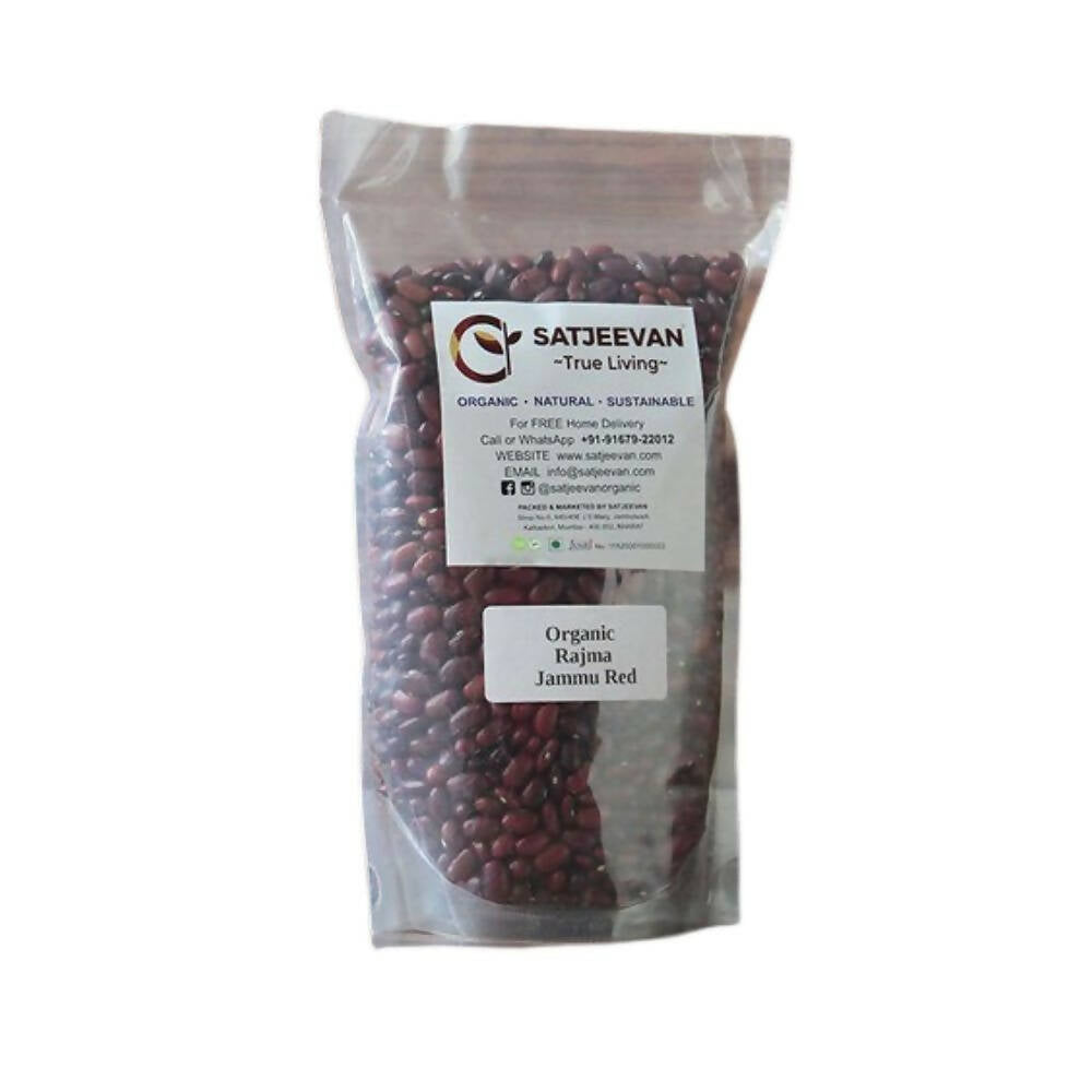 Satjeevan Organic Rajma Jammu Red - Distacart