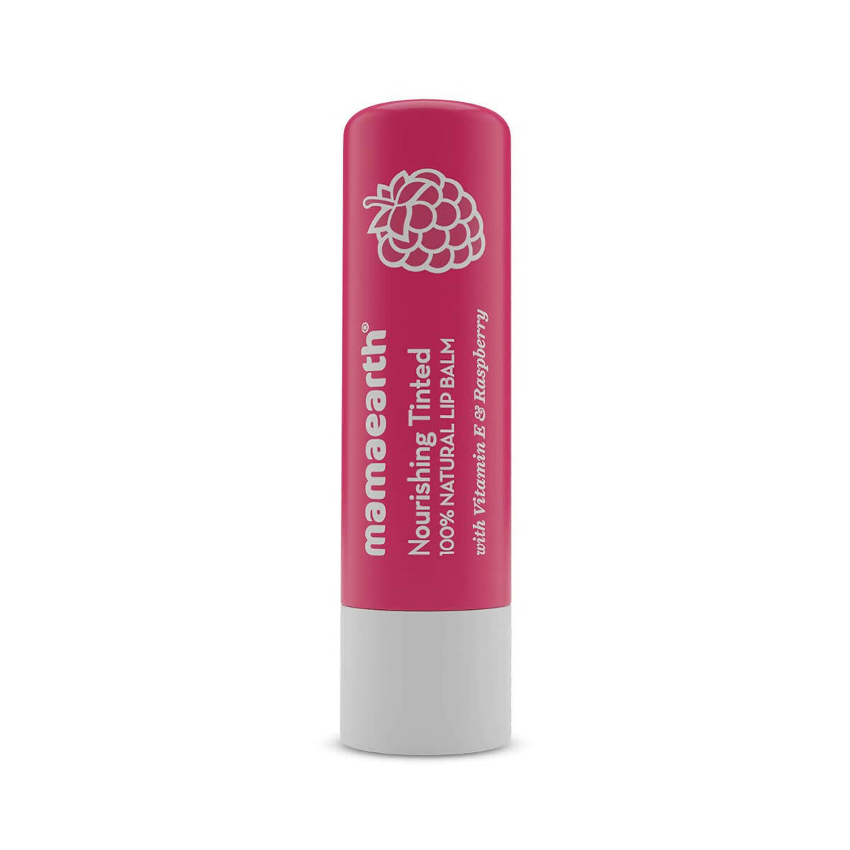 Mamaearth Vitamin E and Raspberry Tinted 100% Natural Lip Balm - Distacart