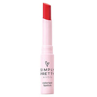 Thumbnail for Avon Simply Pretty Color Last Lipstick - Celebrity Red - Distacart