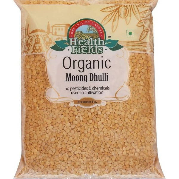 Health Fields Organic Moong Dal Dhuli (Unpolished) - Distacart