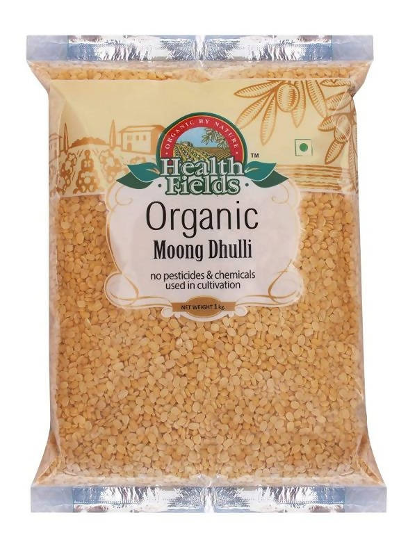 Health Fields Organic Moong Dal Dhuli (Unpolished) - Distacart