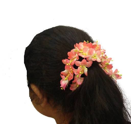 Peach Flower Hair Accessories