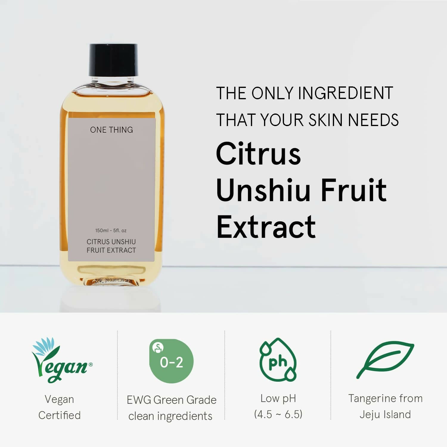 One Thing Citrus Unshiu Fruit Extract - Distacart