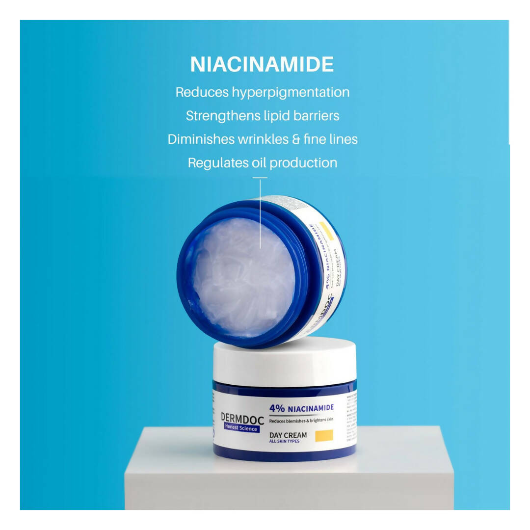 Dermdoc 4% Niacinamide Day Cream - Distacart
