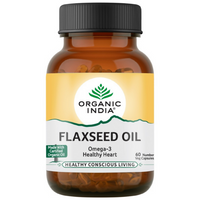 Thumbnail for Organic India Flaxseed Oil Capsules - Distacart