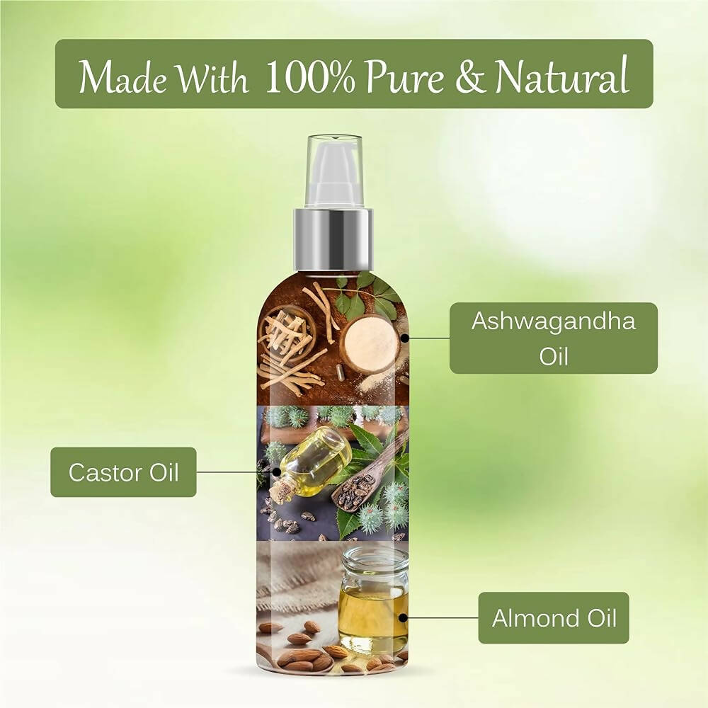 Vedic Naturals Ashwagandha Hair Oil - Distacart