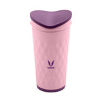 Thumbnail for Vaya Drynk Kid'S Stainless Steel Tumbler With Spill-Proof Pediasafe Lid - 350ml (Pink) - Distacart