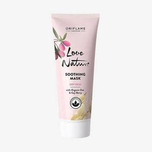 Oriflame Love Nature Soothing Mask with Organic Oat & Goji Berry