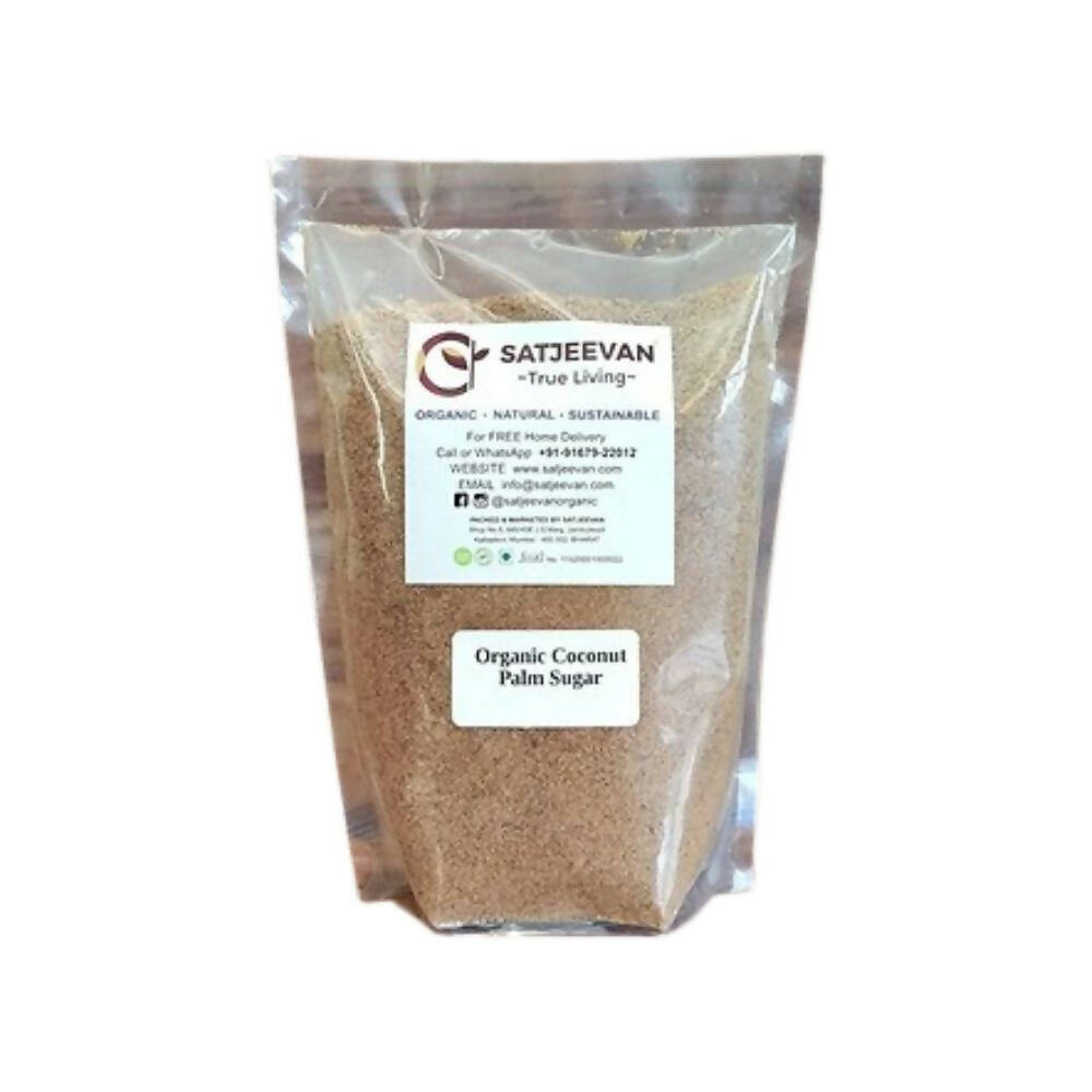 Satjeevan Organic Coconut Palm Sugar - Distacart