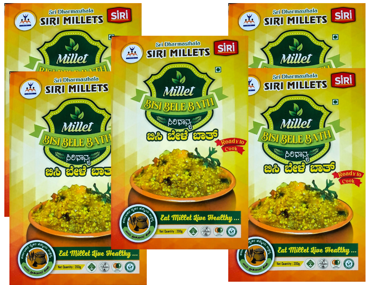 Siri Millets Browntop Bisi Bele Bath - Distacart