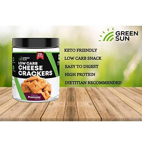 Green Sun Low Carb Cheese Crackers