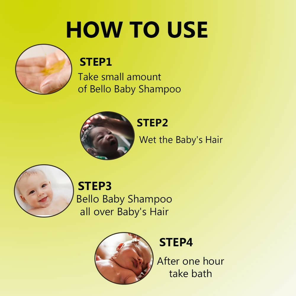 Bello Herbals Baby Shampoo - Distacart