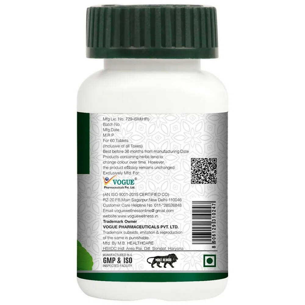 Vogue Wellness Brahmi Tablets - Distacart