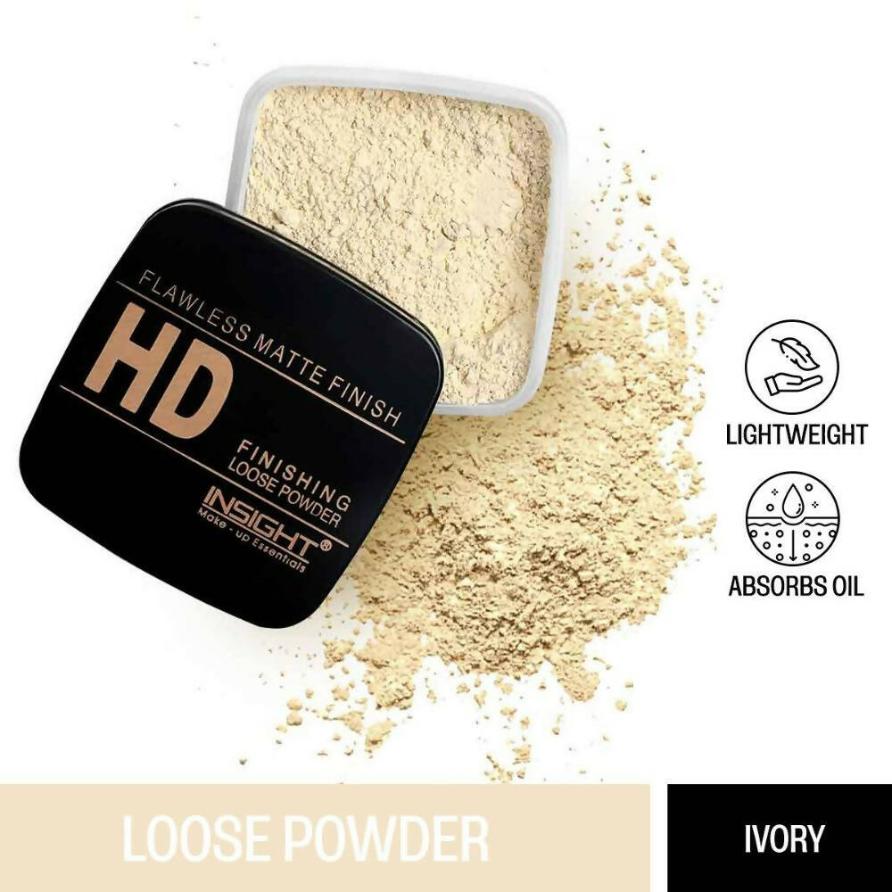 Insight Cosmetics HD Finishing Loose Powder - Ivory - Distacart