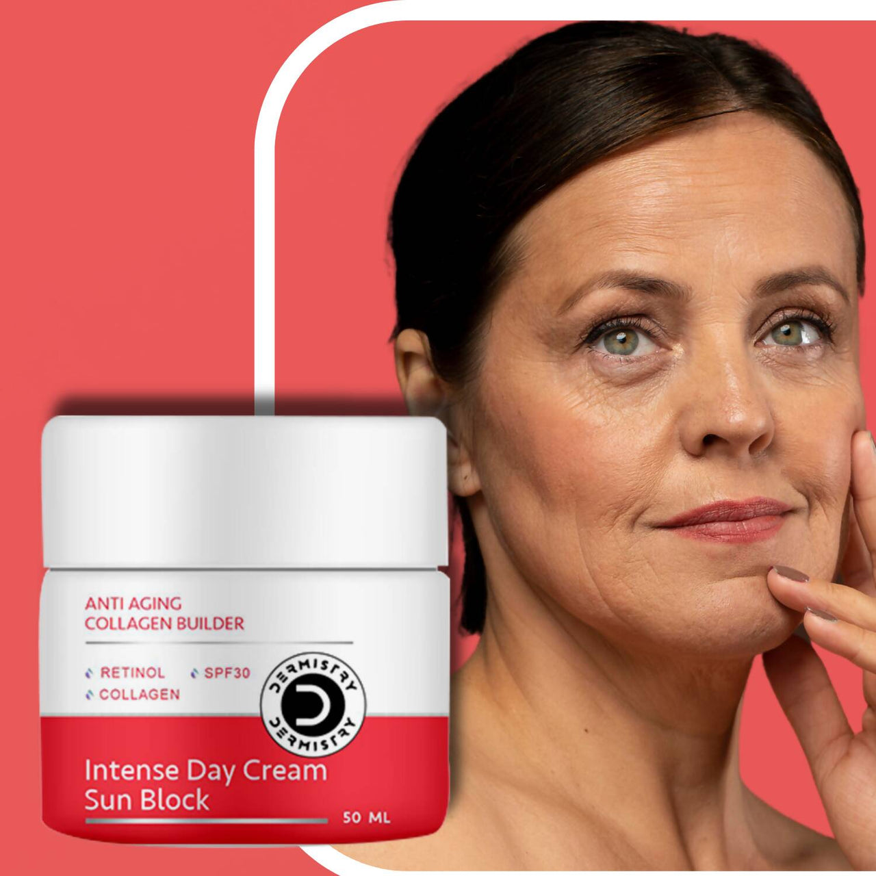 Dermistry Anti Aging Intense Day Cream Sun Block & Instant Intense Face Mask - Distacart