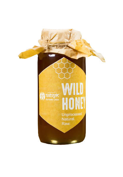 Siddhagiri's Satvyk Organic Wild Honey Unprocessed Natural Raw