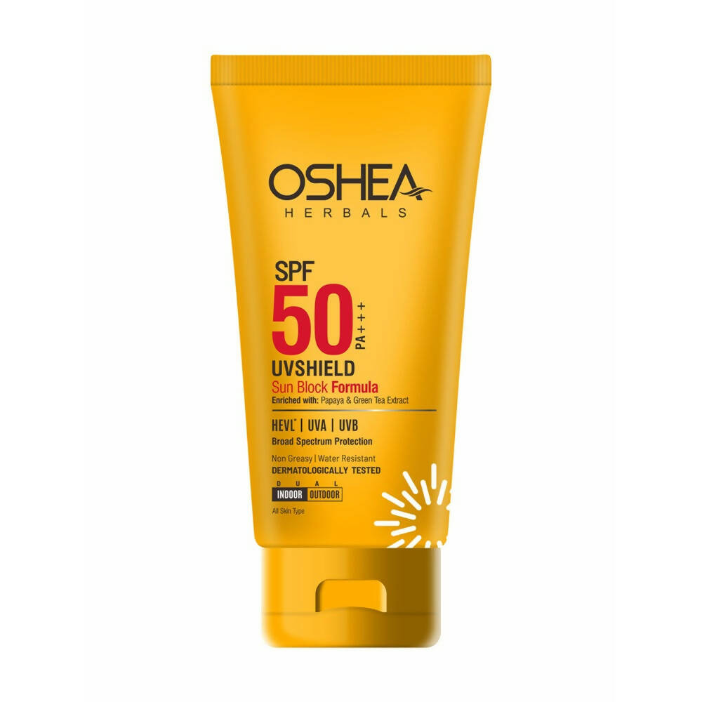 Oshea Herbals UV Shield Sun Block Formula SPF 50 PA+++ - Distacart