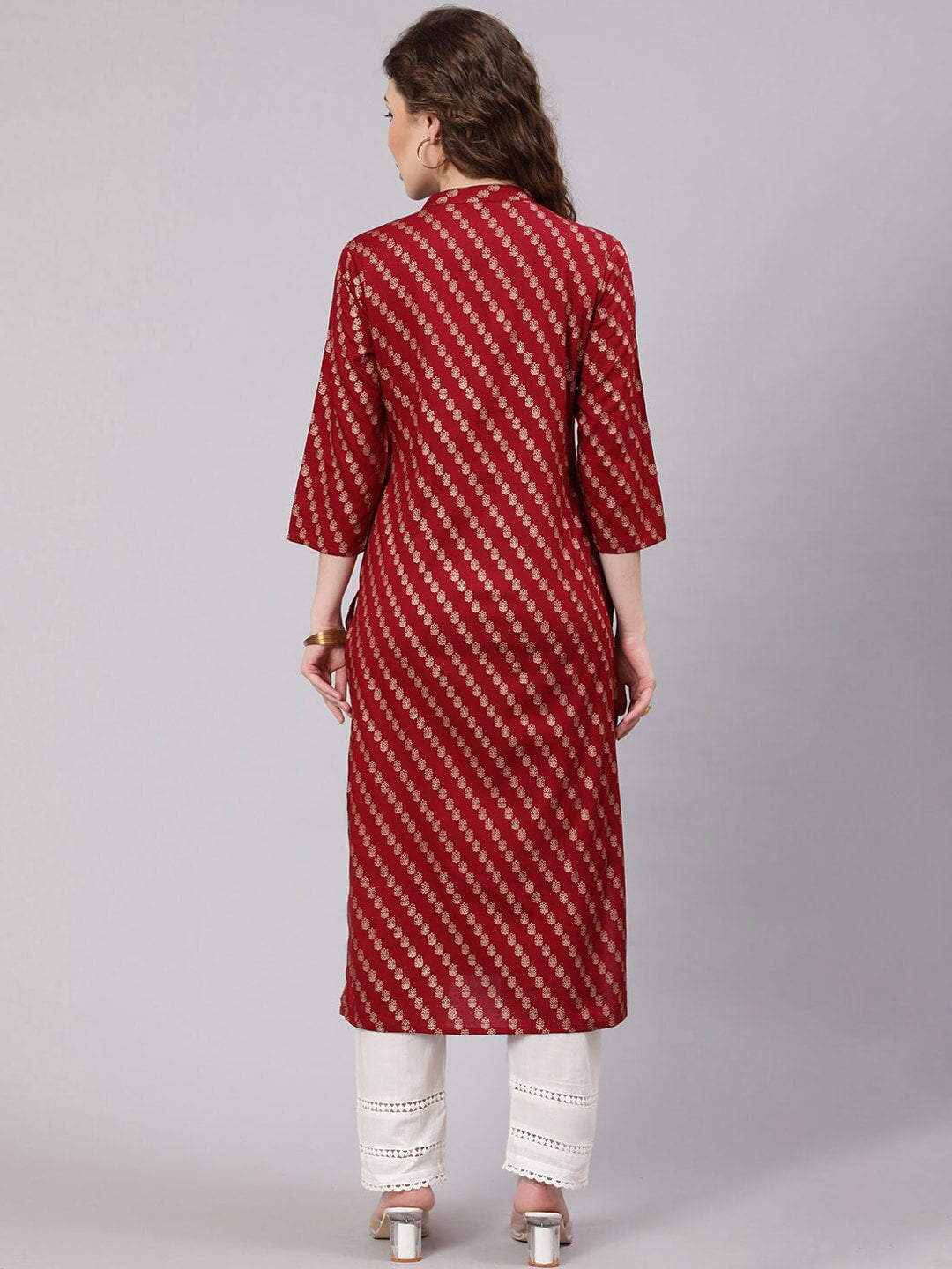 Kalini Floral Printed Floral Kurta - Distacart