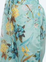 Thumbnail for Biba Women Sea Green & Yellow Kurta with Trousers & Dupatta - Distacart