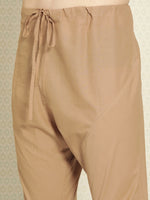 Thumbnail for House of Pataudi Men Jashn Floral Zari Work Kurta with Churidar - Distacart