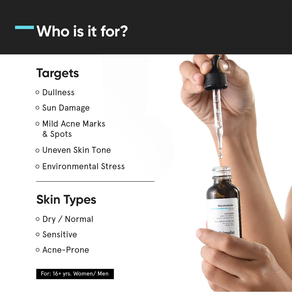 Minimalist Niacinamide 5% + Hyaluronic Acid 1% - Distacart