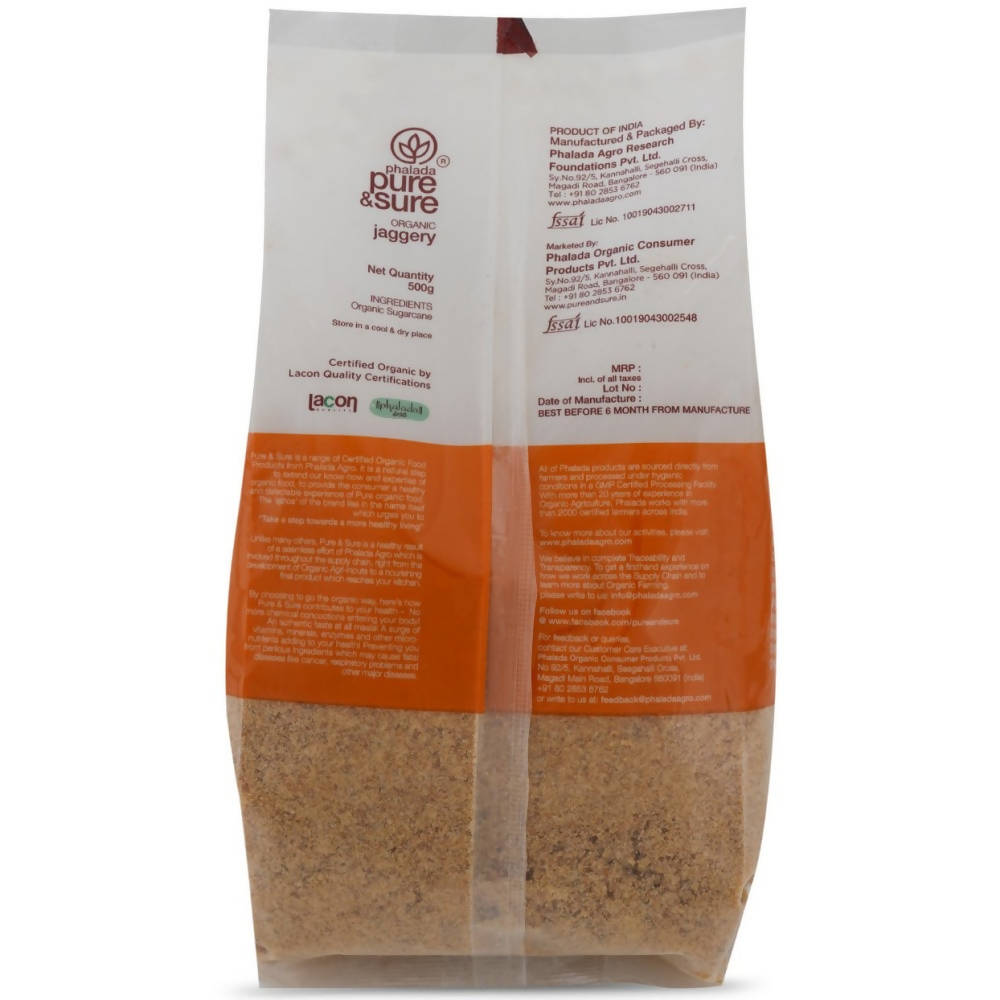 Pure & Sure Organic Jaggery 500gm