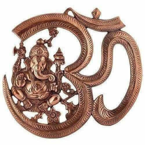 Lord Ganesha Metal Wall Hanging - Distacart