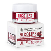 Thumbnail for Bella Vita Organic NicoLips Lip Lightening Scrub Balm