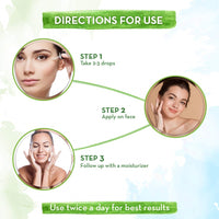 Thumbnail for Mamaearth Tea Tree Face Serum For Acne & Pimples Directions
