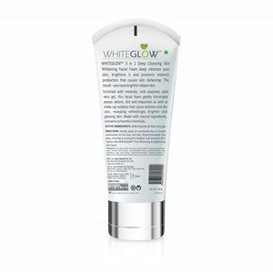 Lotus Herbals White Glow 3 in 1 Deep Cleansing Skin Whitening Facial Foam 50 gm