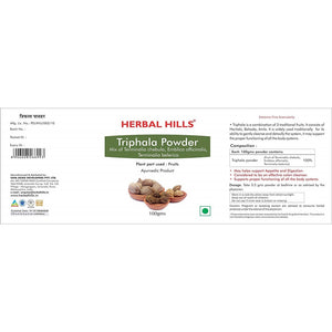 Herbal Hills Ayurveda Organic Triphala Powder