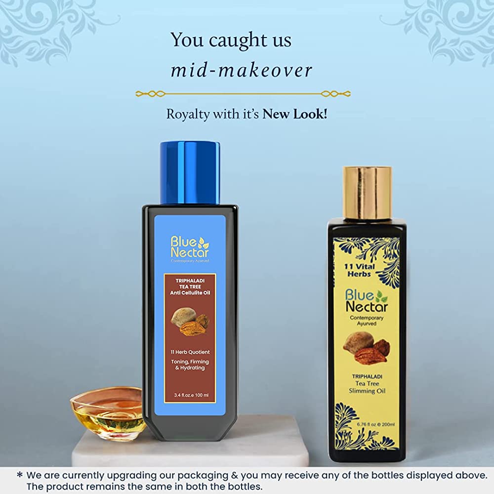 Blue Nectar Triphaladi Tea Tree Slimming Oil - Distacart