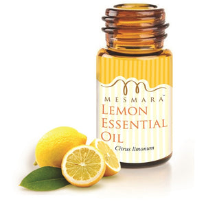 MESMARA Lemon Essential Oil, Lightens the Skin, Boosts Hair Growth, 100% Herbal