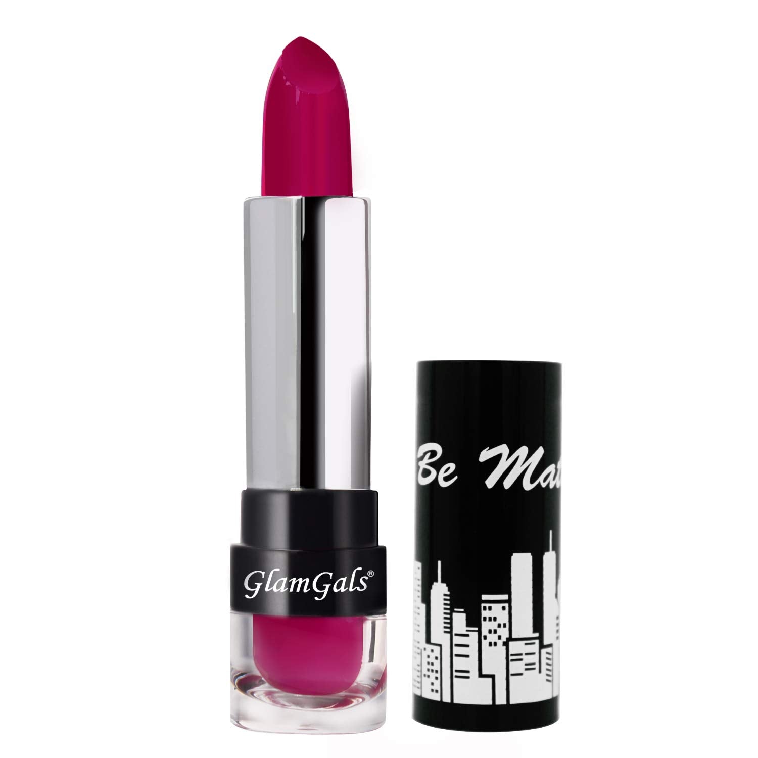 Glamgals Hollywood-U.S.A Matte Finish Kiss Proof Lipstick-Plum - Distacart