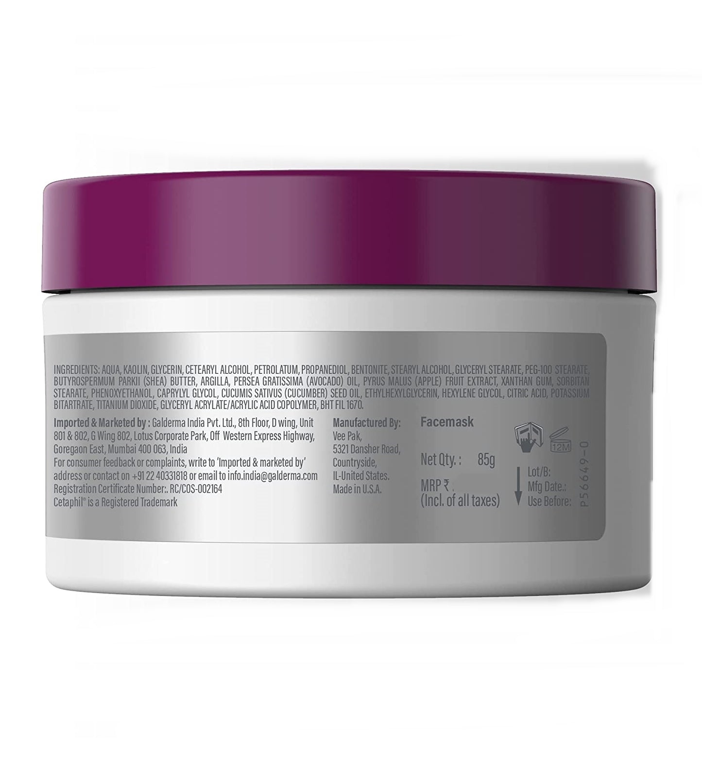 Cetaphil Pro Oil Control Face Purifying Mask - Distacart