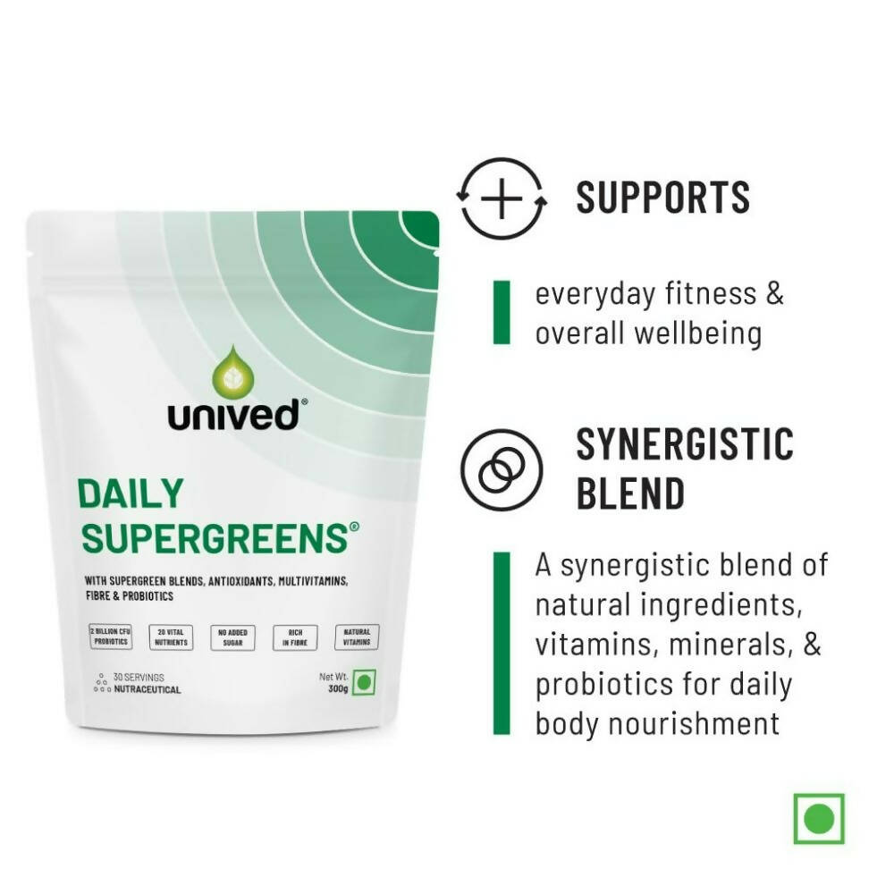 Unived Plant-Based Daily Supergreens - Distacart