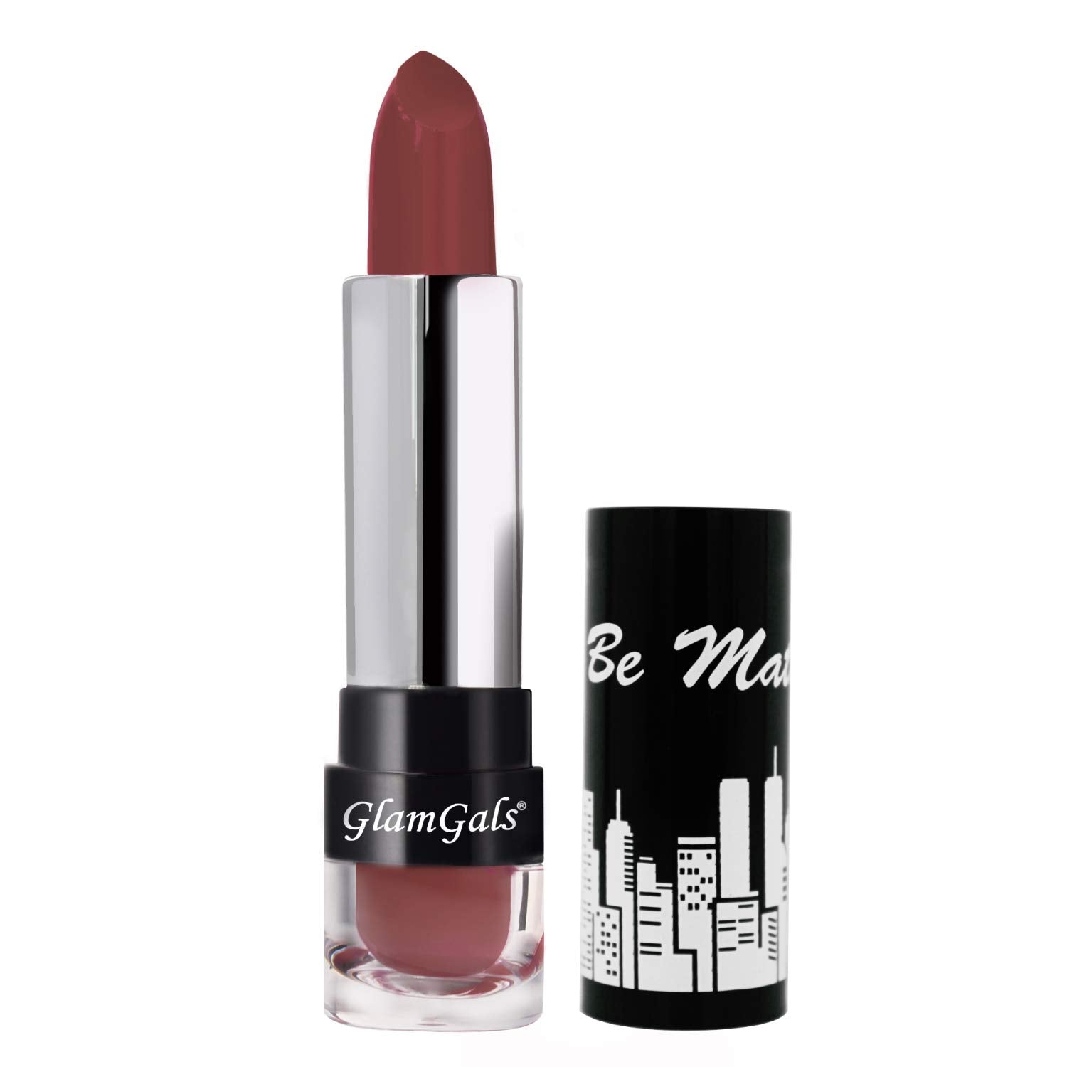 Glamgals Hollywood-U.S.A Matte Finish Kiss Proof Lipstick-Honey Brown - Distacart