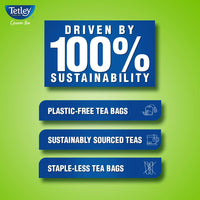 Thumbnail for Tetley Green Tea Lemon and Honey plastice free bags