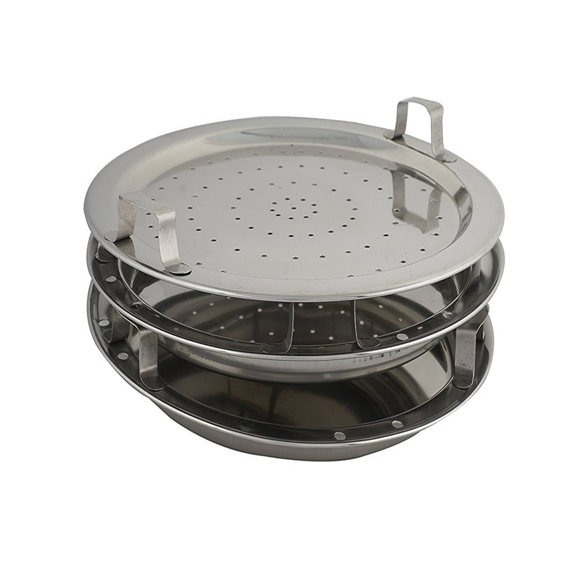 Black M.S Kadai (Extra Large), For Used For Frying And Cooking