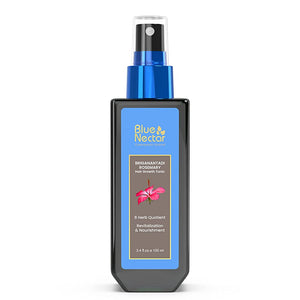 Blue Nectar Briganantadi Hair Tonic with Almond Rosemary Oil for Hair Growth - Distacart