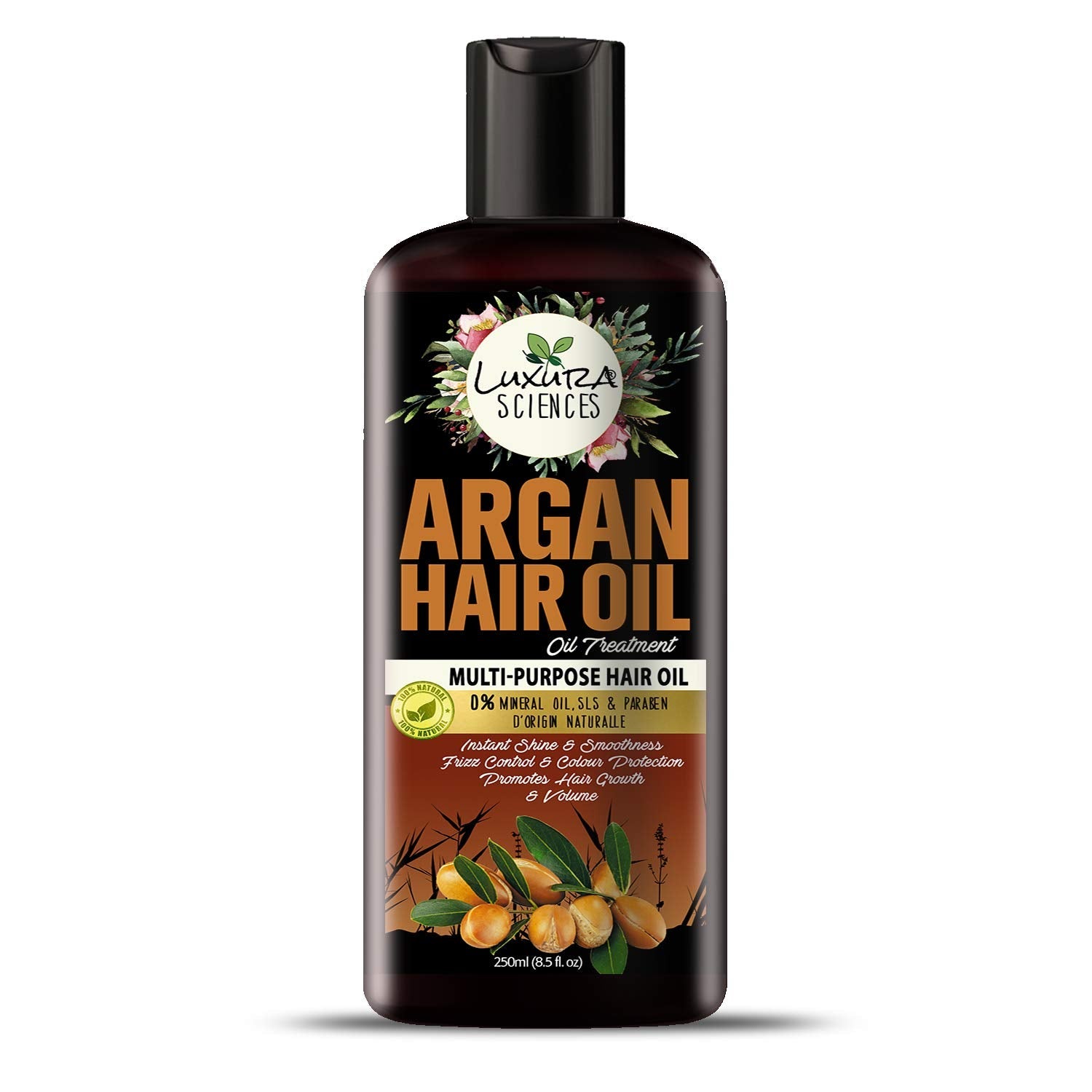 Luxura Sciences Argan Oil For Hair Growth - Distacart