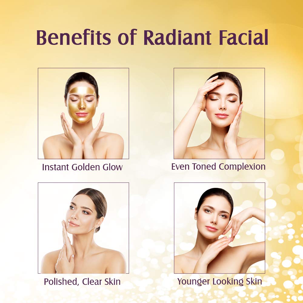 Lotus Herbals Radiant Gold Cellular Glow Facial Kit Benefits