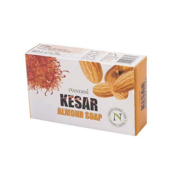 Nandini Herbal Kesar Almond Soap - Distacart