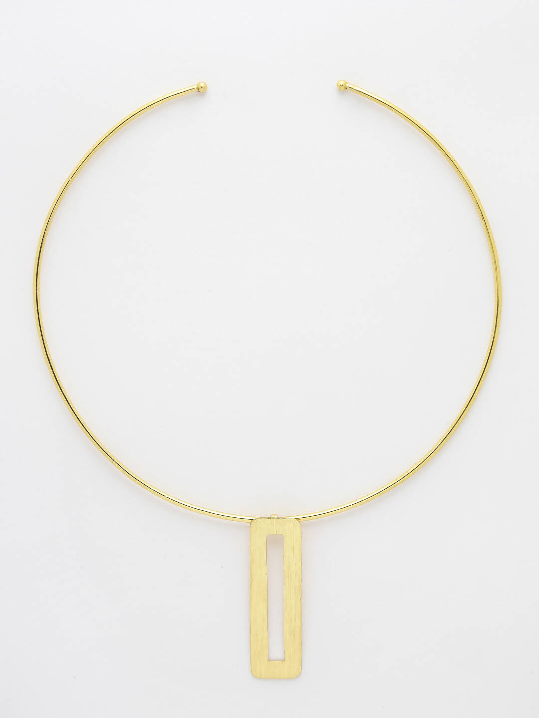 NVR Women Gold-Plated Circular Choker Necklace - Distacart