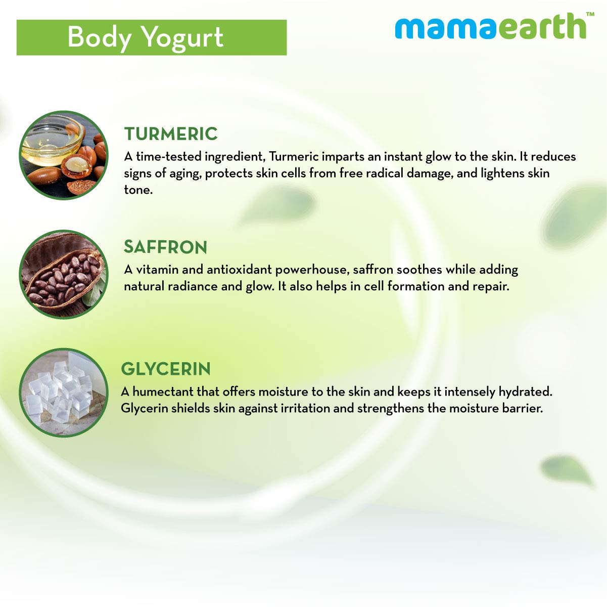 Mamaearth Ubtan Yogurt For Deep Moisturization Ingredients 