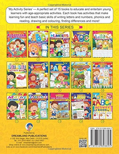 Dreamland My Activity- Numbers Colouring Book - Distacart